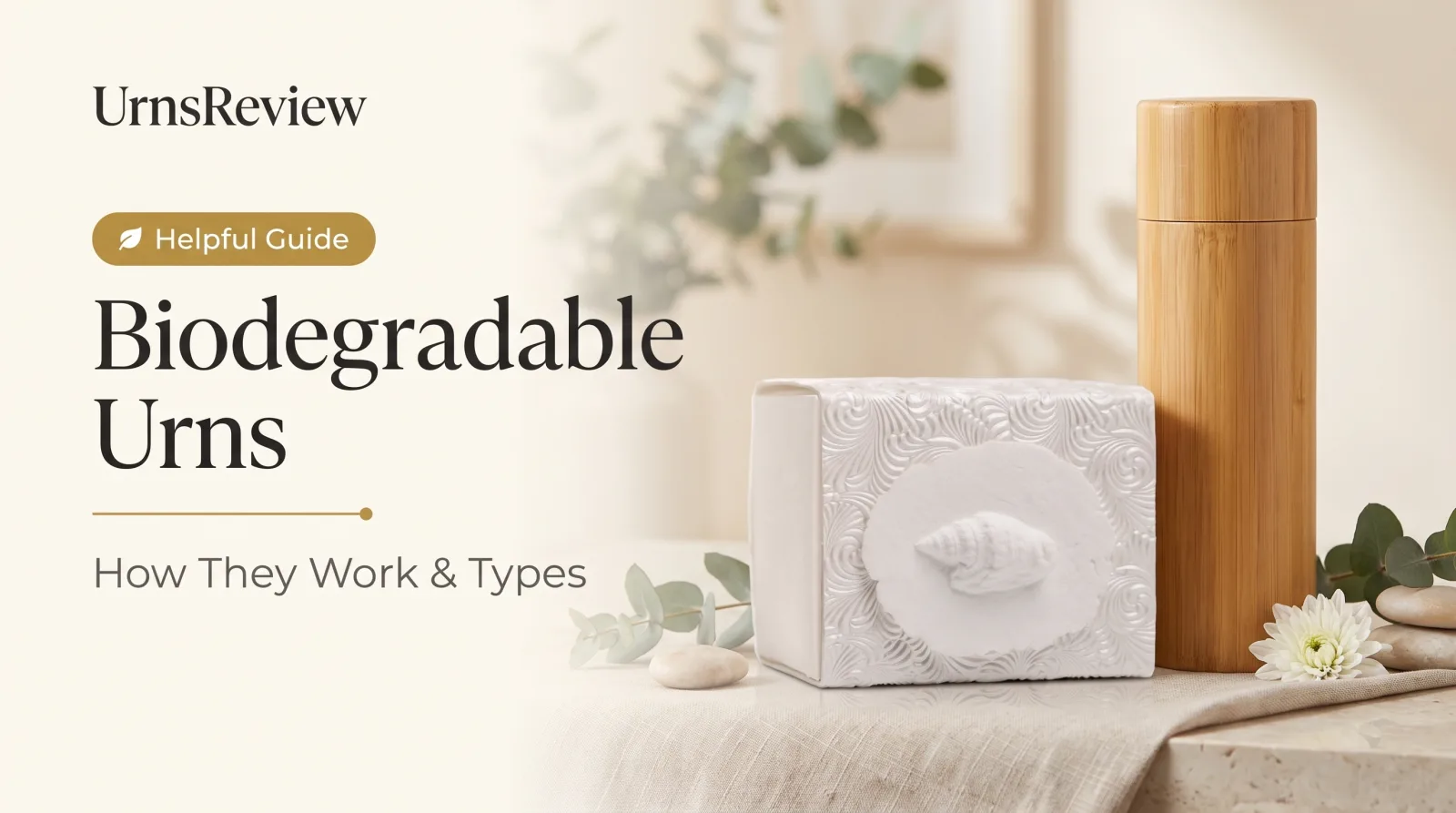 Biodegradable Urns: How They Work & Types